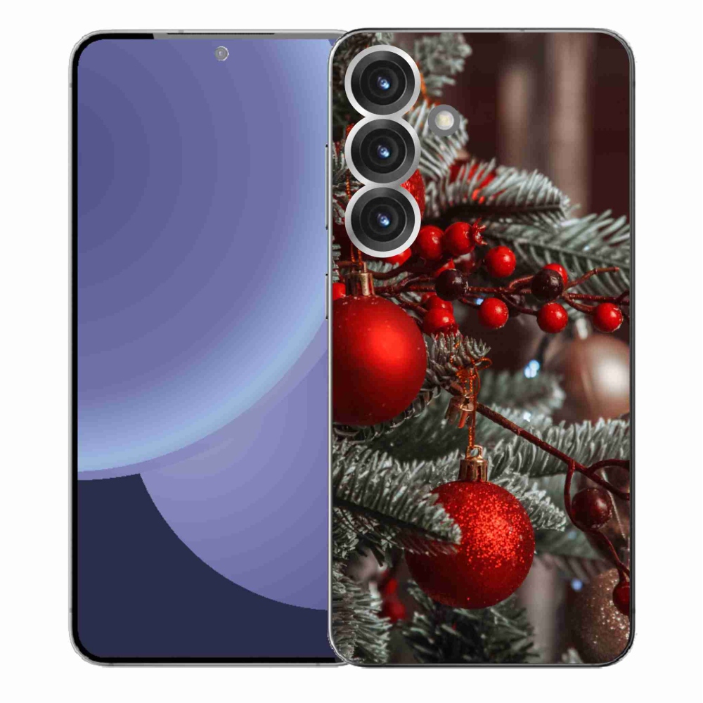 Gél borítás mmCase Samsung Galaxy S25+ - karácsonyi dekoráció 2