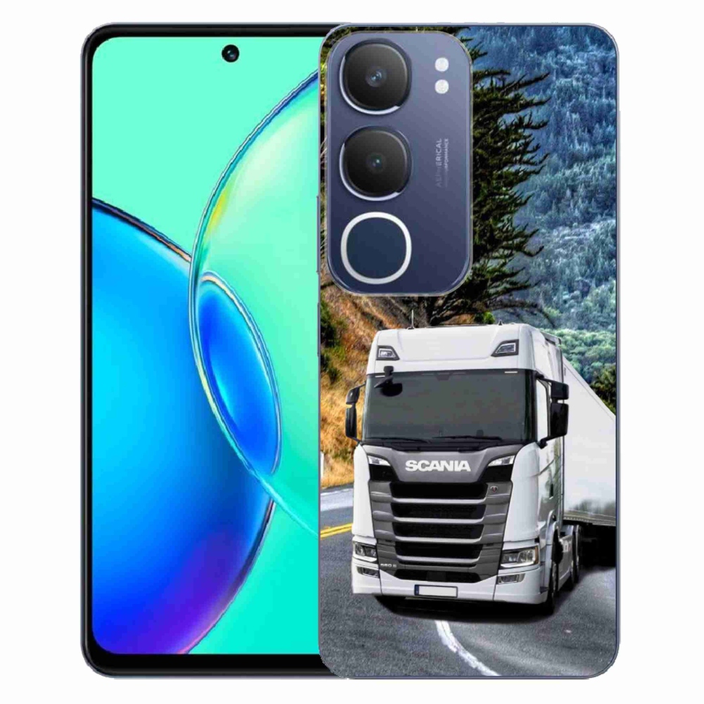 Gél borítás mmCase a Vivo Y19s készülékhez - teherautó 1