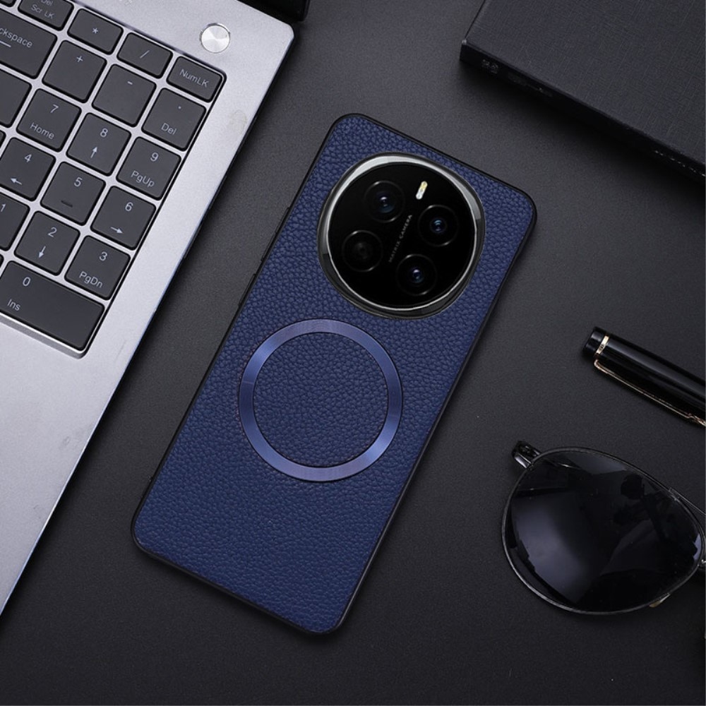 Luxus gél tok MagSafe támogatással a Honor Magic 7 Pro 5G számára - kék