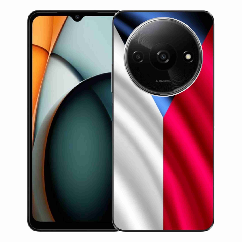 Gél borítás mmCase a Xiaomi Redmi A3-hoz - cseh zászló