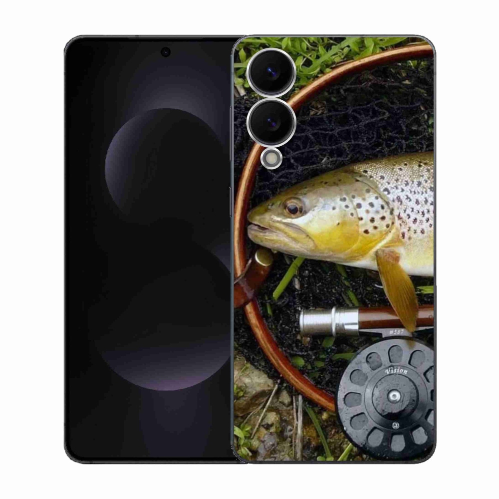 Zselés borítás mmCase Samsung Galaxy S25 Edge készülékhez - trout 2
