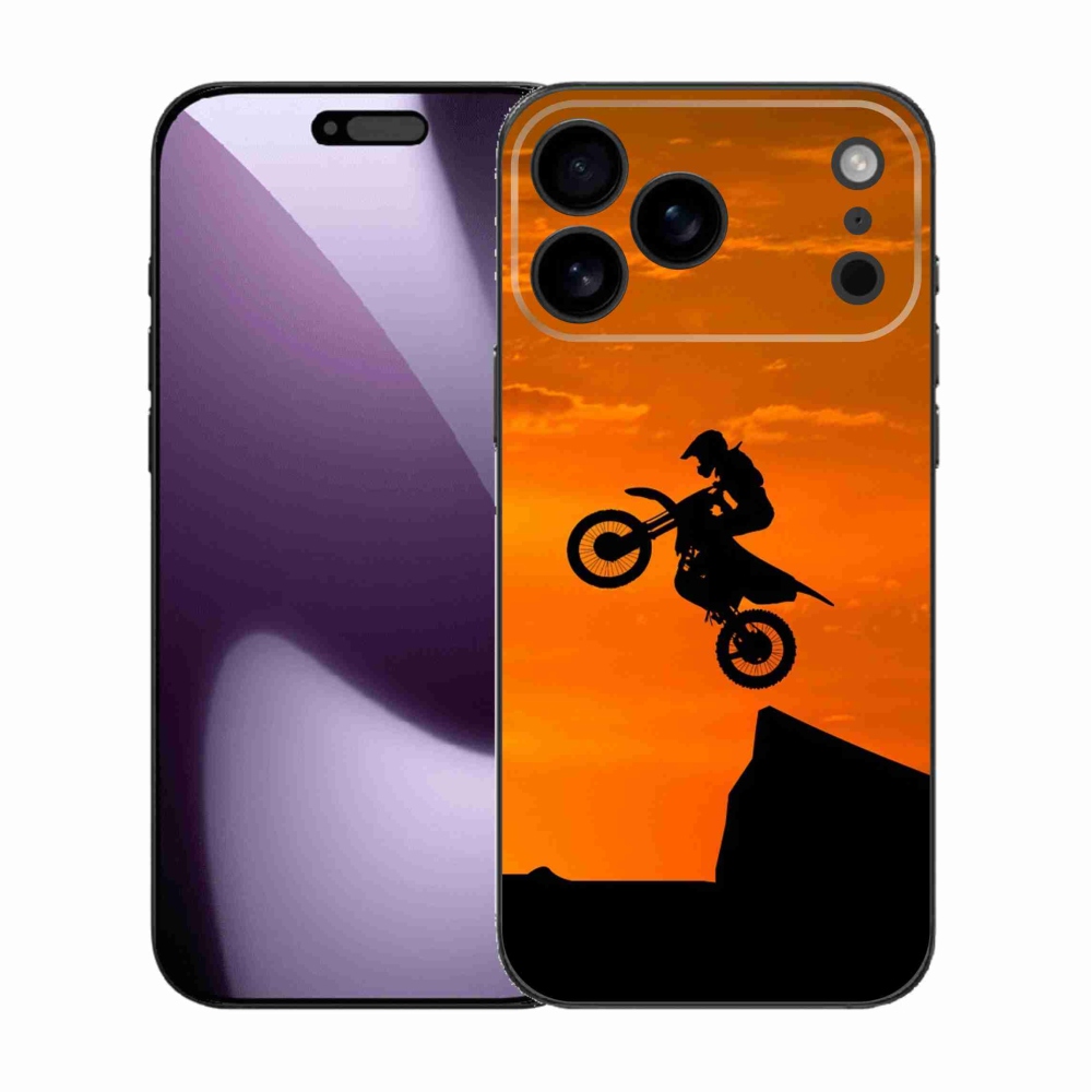 Zselés borítás mmCase iPhone 17 Pro Max készülékhez - motocross
