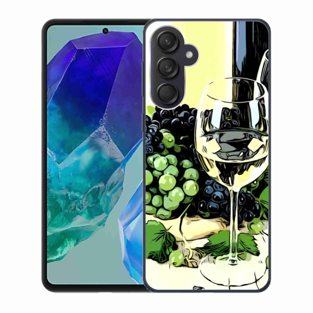 Gél borító mmCase Samsung Galaxy M55 5G - pohár borhoz