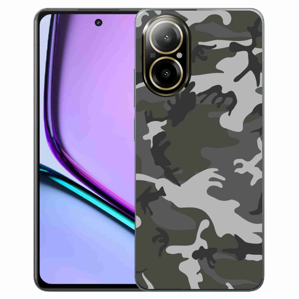 Zselés borítás mmCase a Realme C67 készülékhez - álcázó mintás