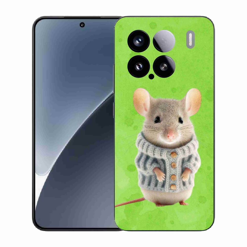 Gél borítás mmCase a Xiaomi 15 - egér pulóverben