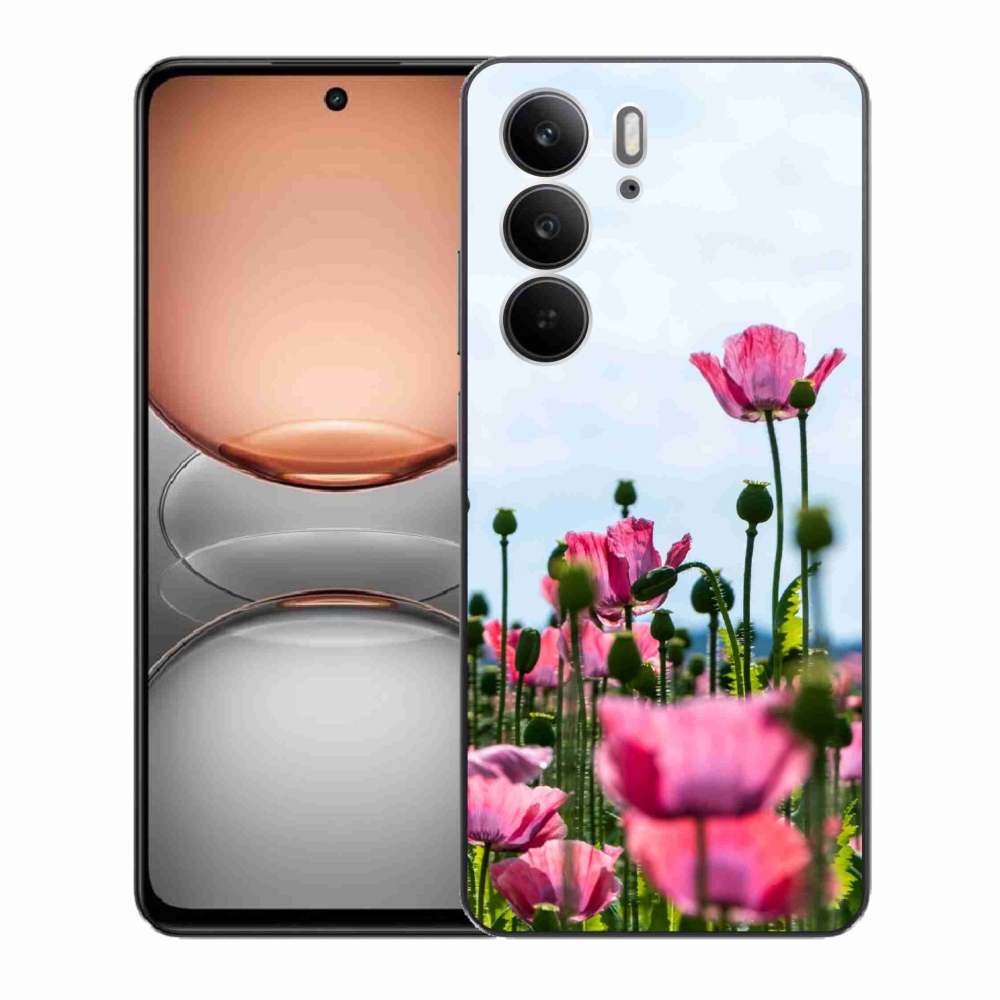 Zselés borító mmCase a Realme C75 készülékhez - mákos színű