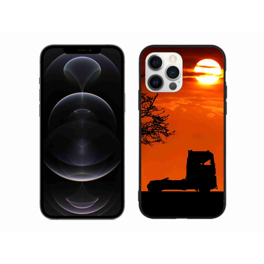 Zselés borítás mmCase iPhone 12 Pro Max készülékhez - teherautó 3