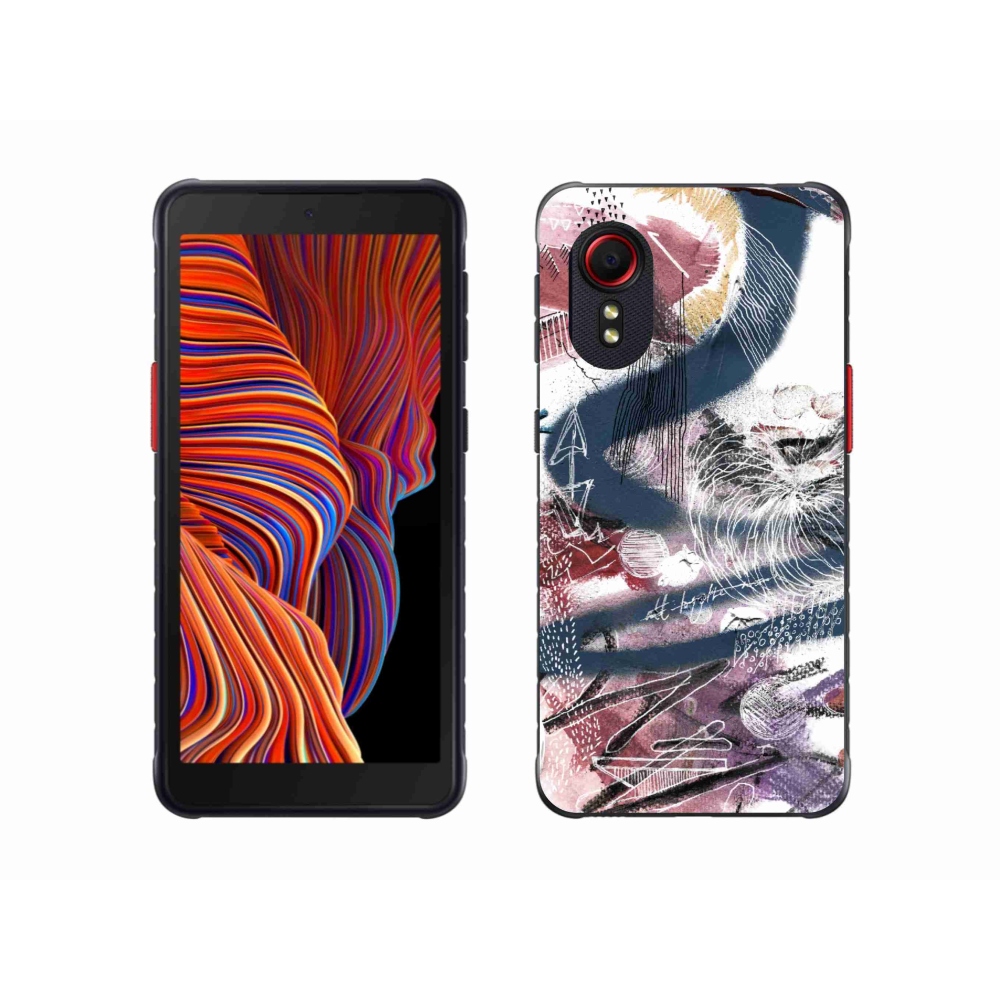 Gél borítás mmCase Samsung Galaxy Xcover 5 készülékhez - absztrakt motívum 28