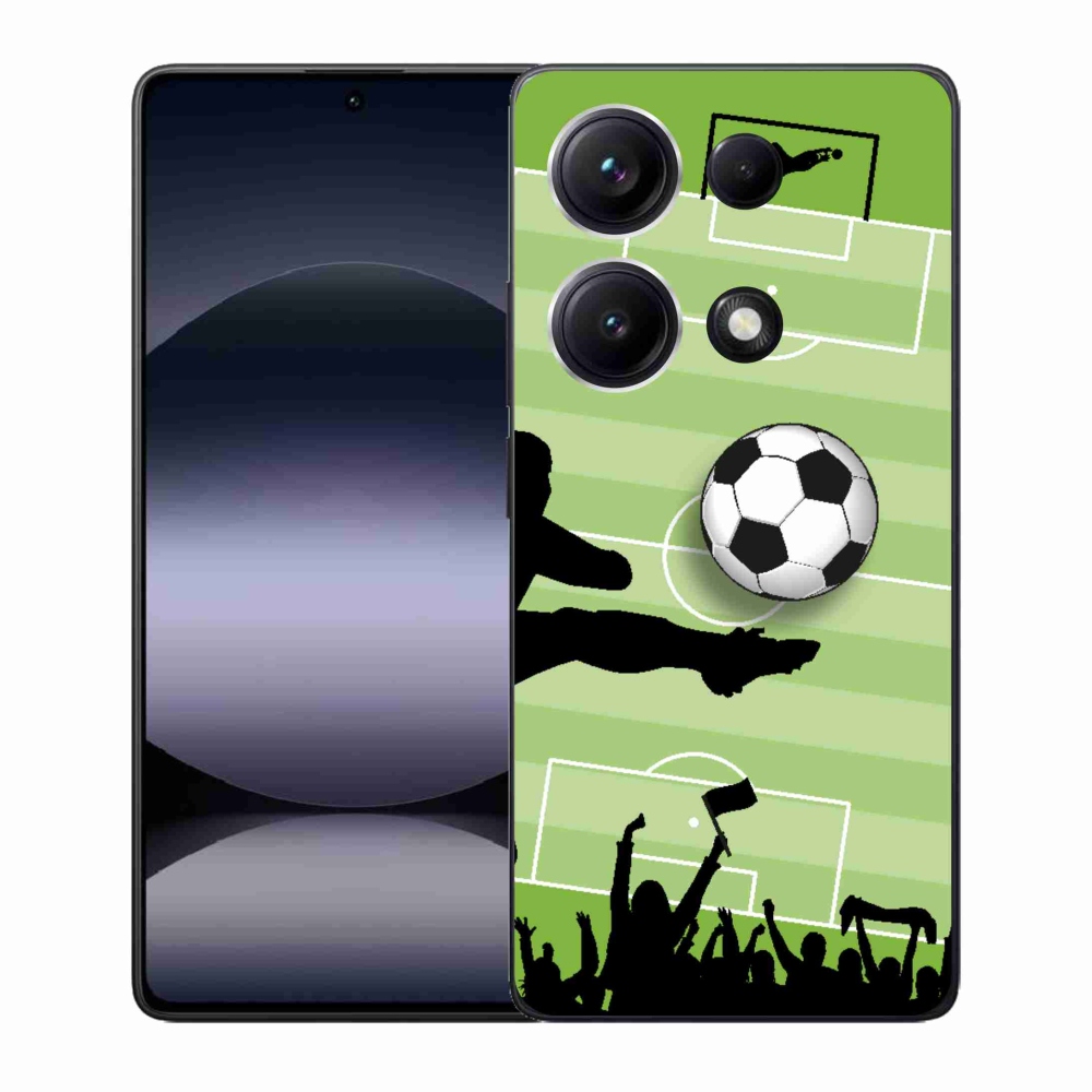 Gél borítás mmCase a Xiaomi Redmi Note 14S-hez - futballpálya 3
