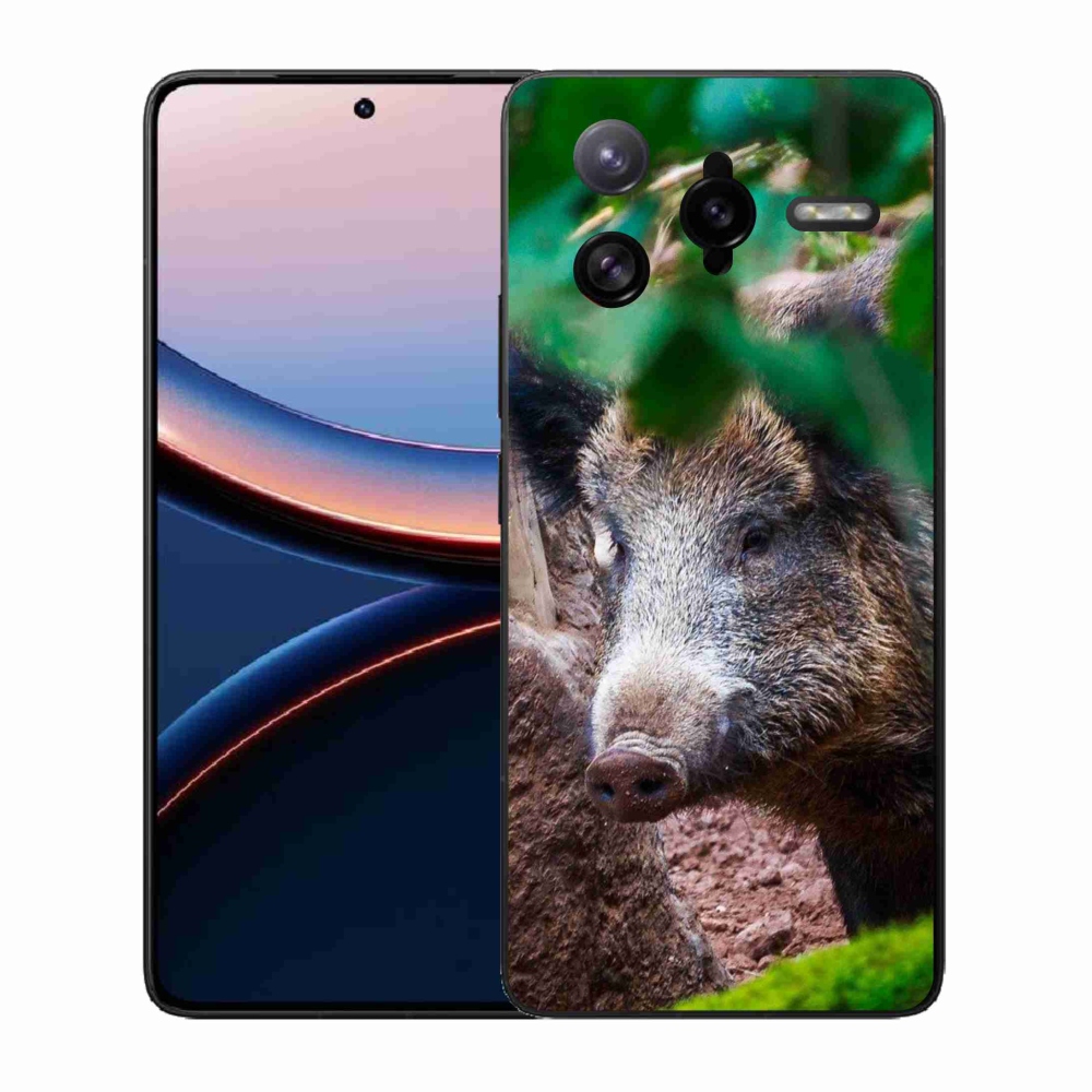 Gél borítás mmCase a Xiaomi Poco F7 Ultra számára - vaddisznó