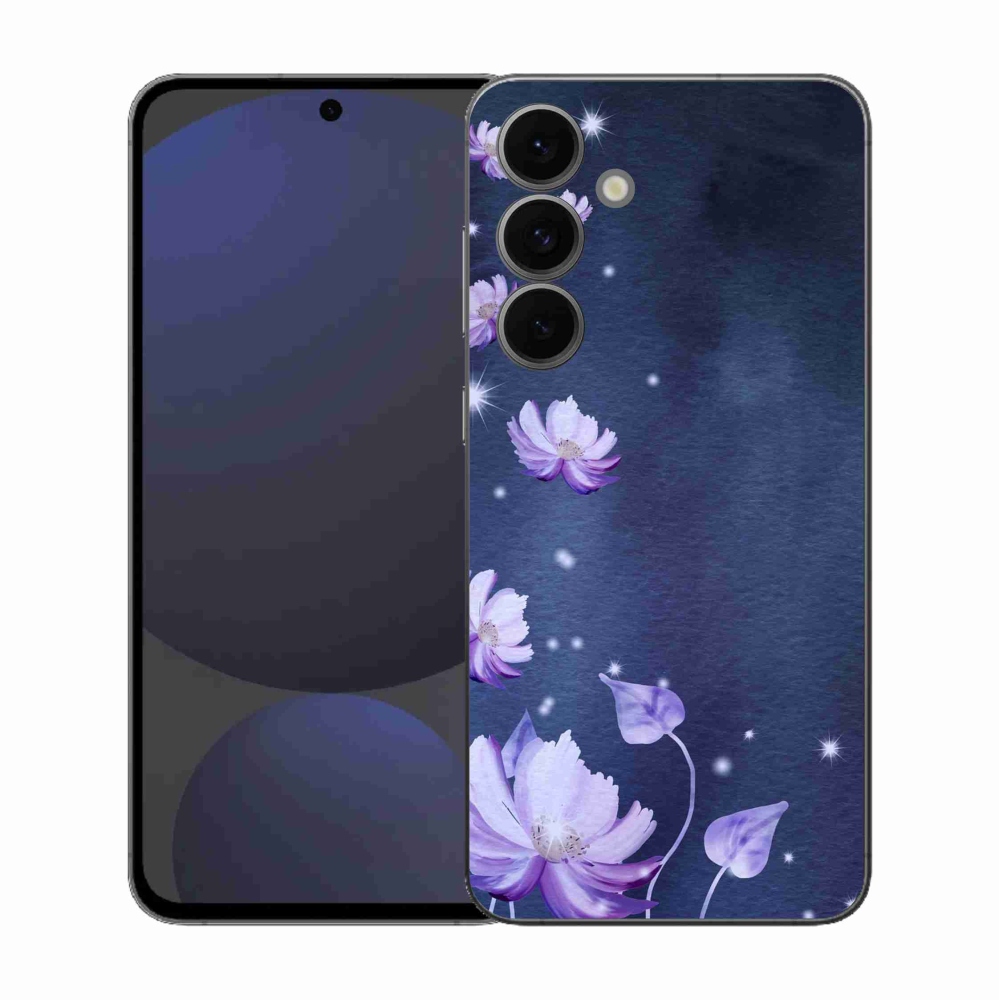 Gél borítás mmCase Samsung Galaxy S25 FE - hulló virágok