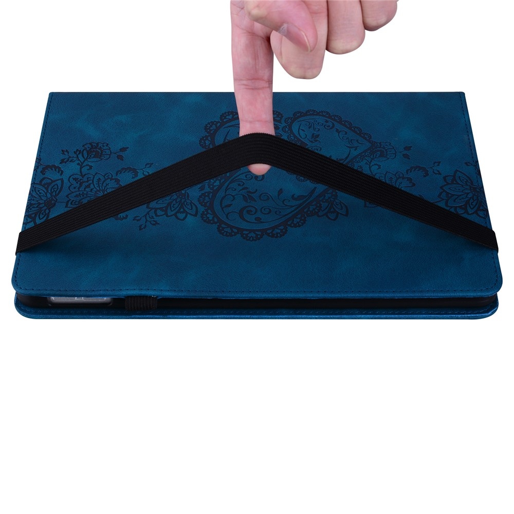 Szív záródású tok Xiaomi Redmi Pad SE 8.7 tablethez - kék