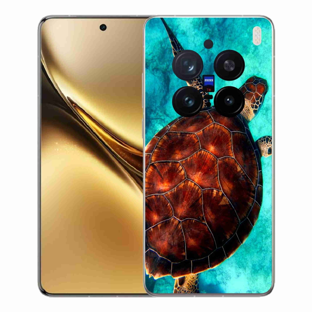 Zselés borítás mmCase a Vivo X200 Pro 5G készülékhez - teknősbéka