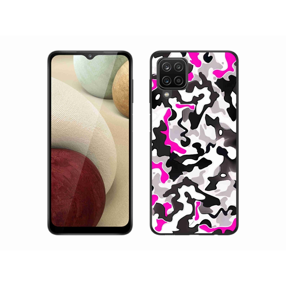 Zselés borítás mmCase Samsung Galaxy M12 készülékhez - terepszínű minta 5