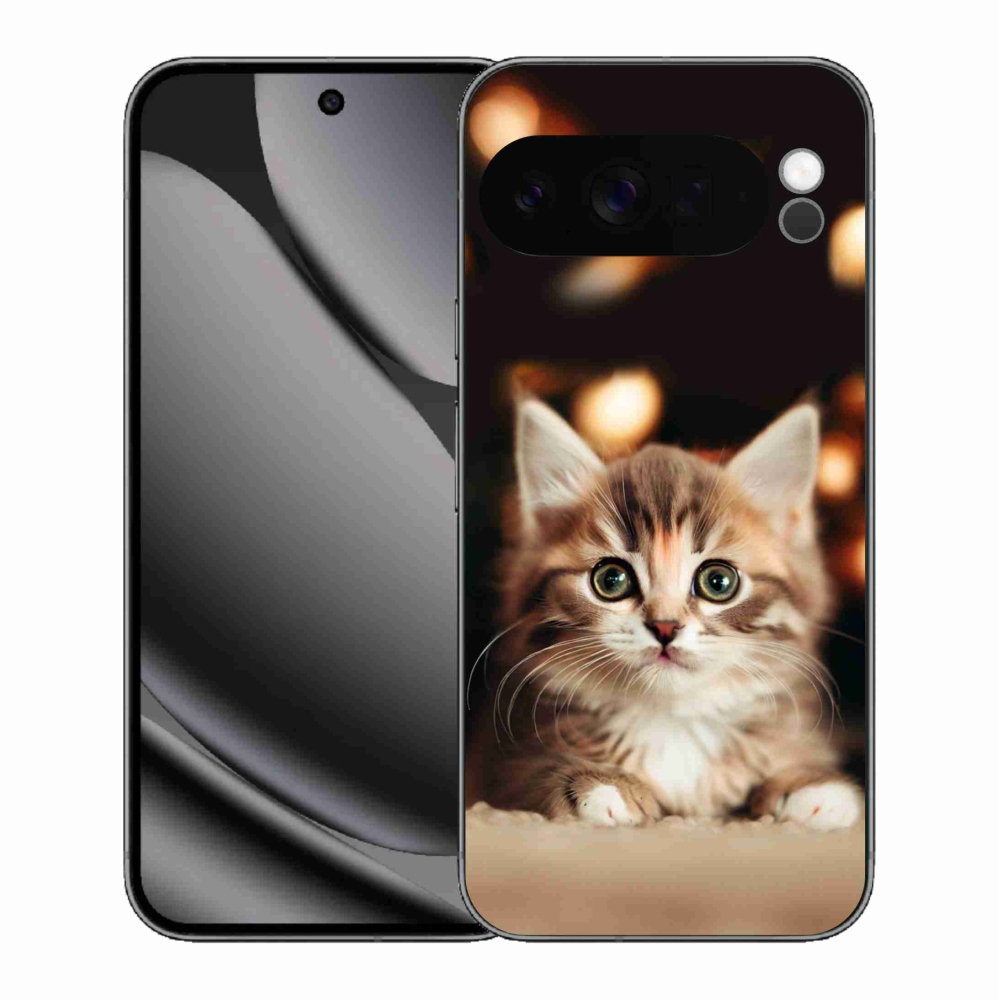 Gél borítás mmCase a Google Pixel 10 Pro XL-hez - aranyos cica 2