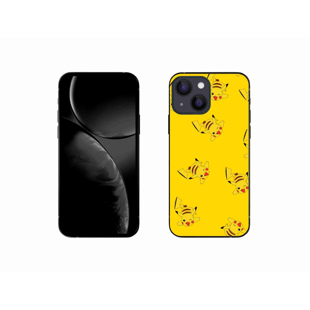 Zselés borítás mmCase iPhone 13 mini készülékhez - pikachu
