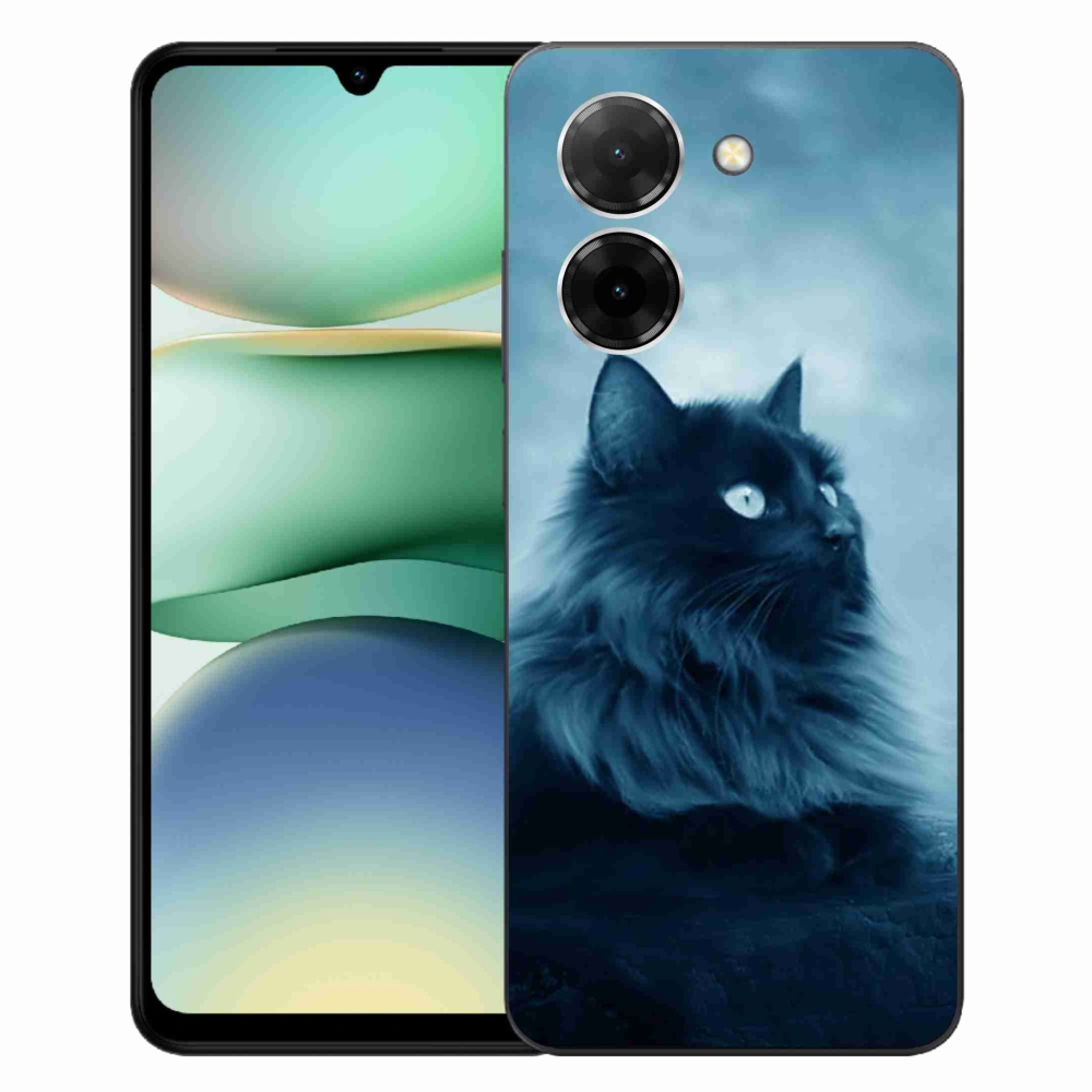 Gél borítás mmCase a Xiaomi Redmi A5 (171.7x77.8x8.3mm) - fekete macska 1