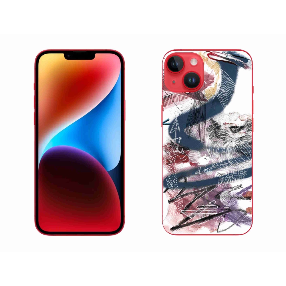 Gél borítás mmCase iPhone 14 Plus készülékhez - absztrakt motívum 28