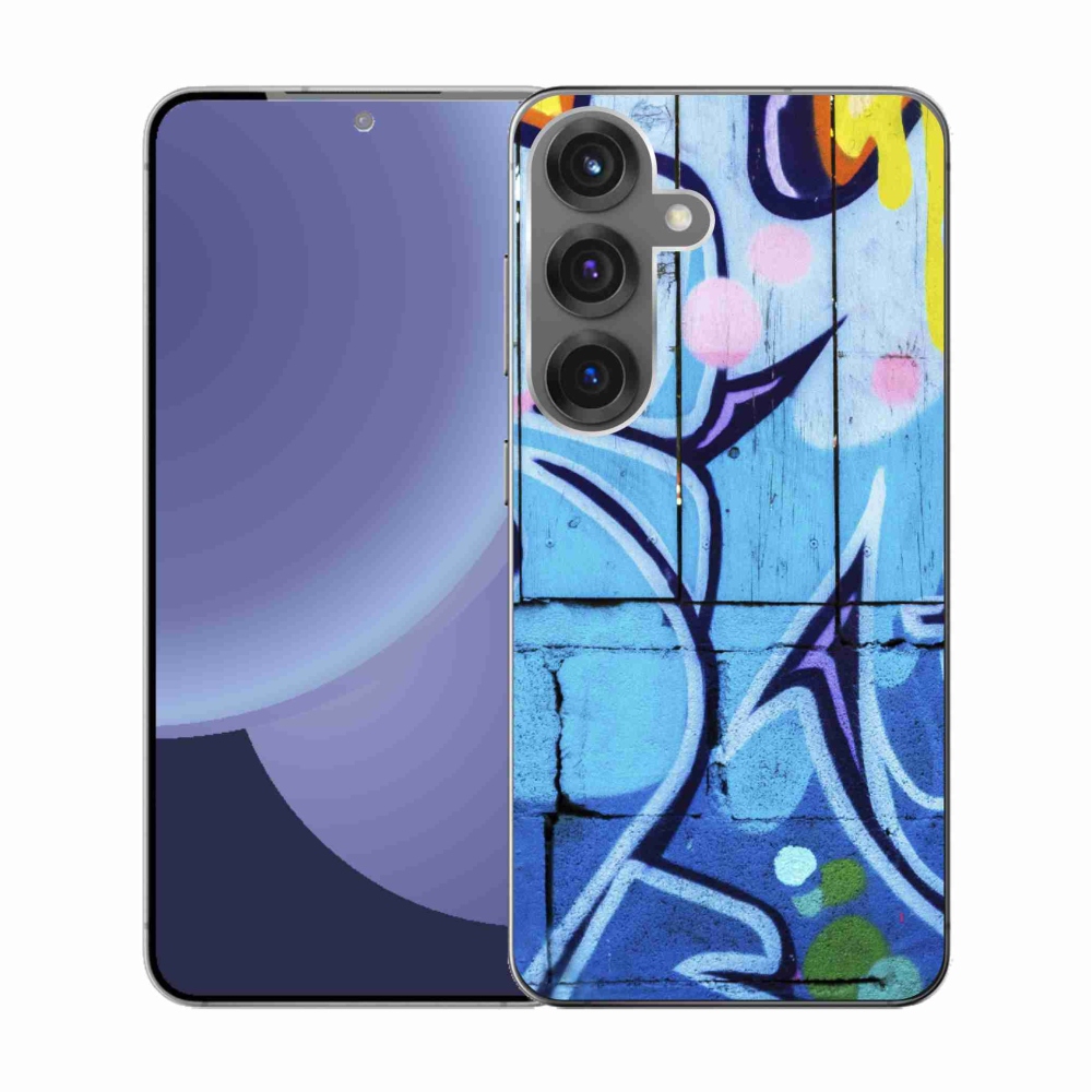 Gél védőhuzat mmCase Samsung Galaxy S25 készülékhez - graffiti