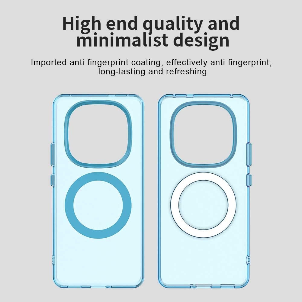 Candy zselés tok MagSafe-val Xiaomi Redmi Note 14 Pro+ 5G - kék