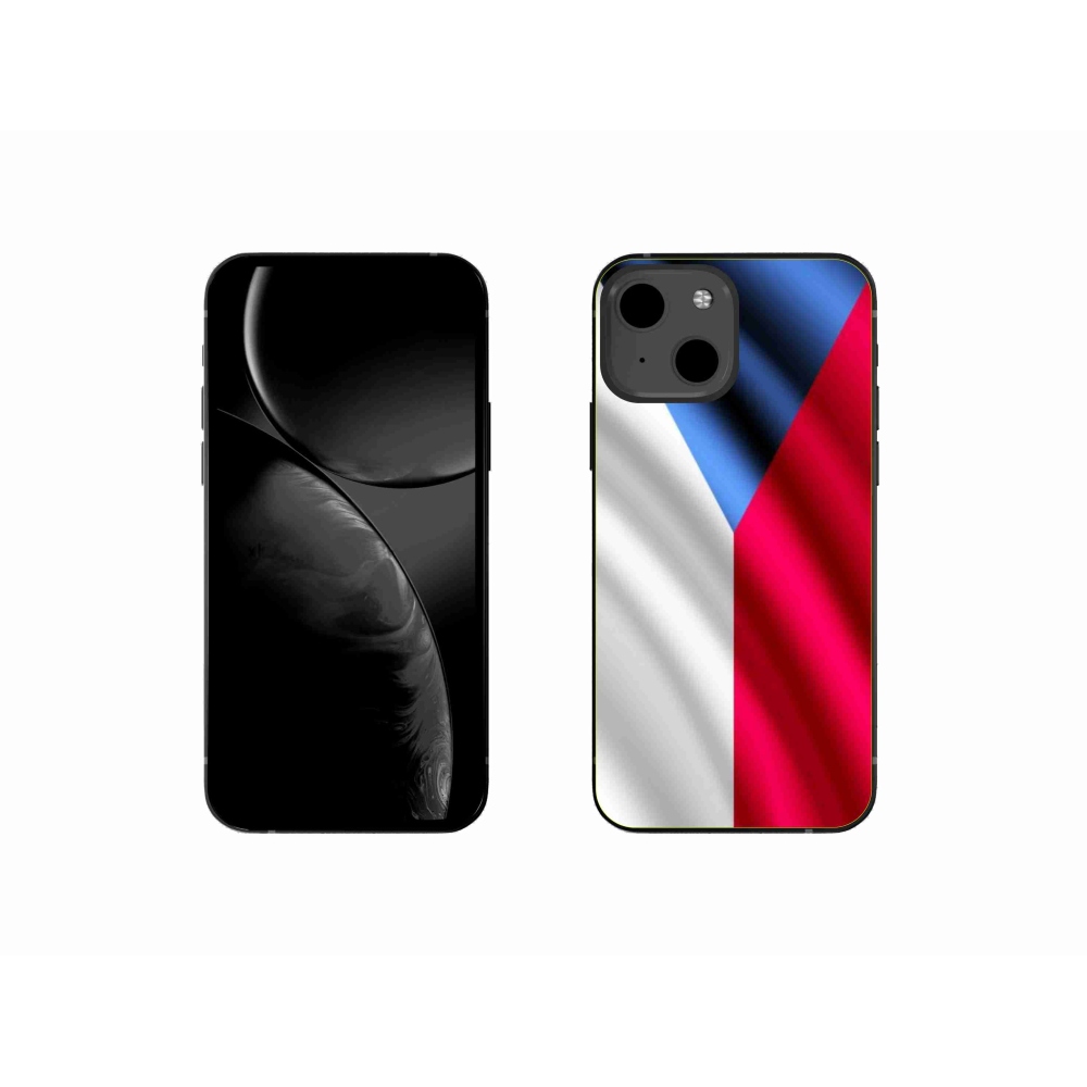 Zselés borítás mmCase iPhone 13 mini 5.4 - cseh zászlóhoz