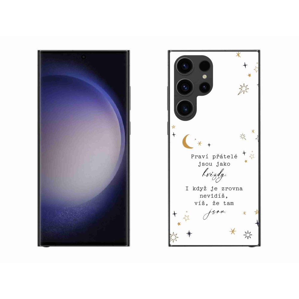 Gél borítás mmCase Samsung Galaxy S23 Ultra 5G - idézem 6 fehér háttér