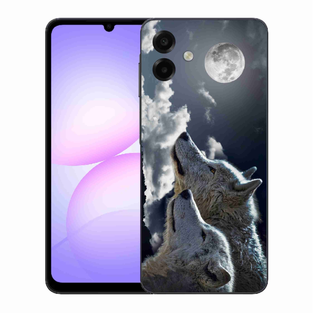 Gél borítás mmCase Samsung Galaxy A07 4G - farkasok