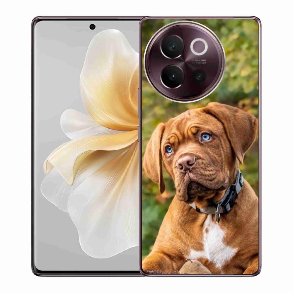 Gél borítás mmCase a Vivo V40 Lite 5G készülékhez - kölyökkutyakék