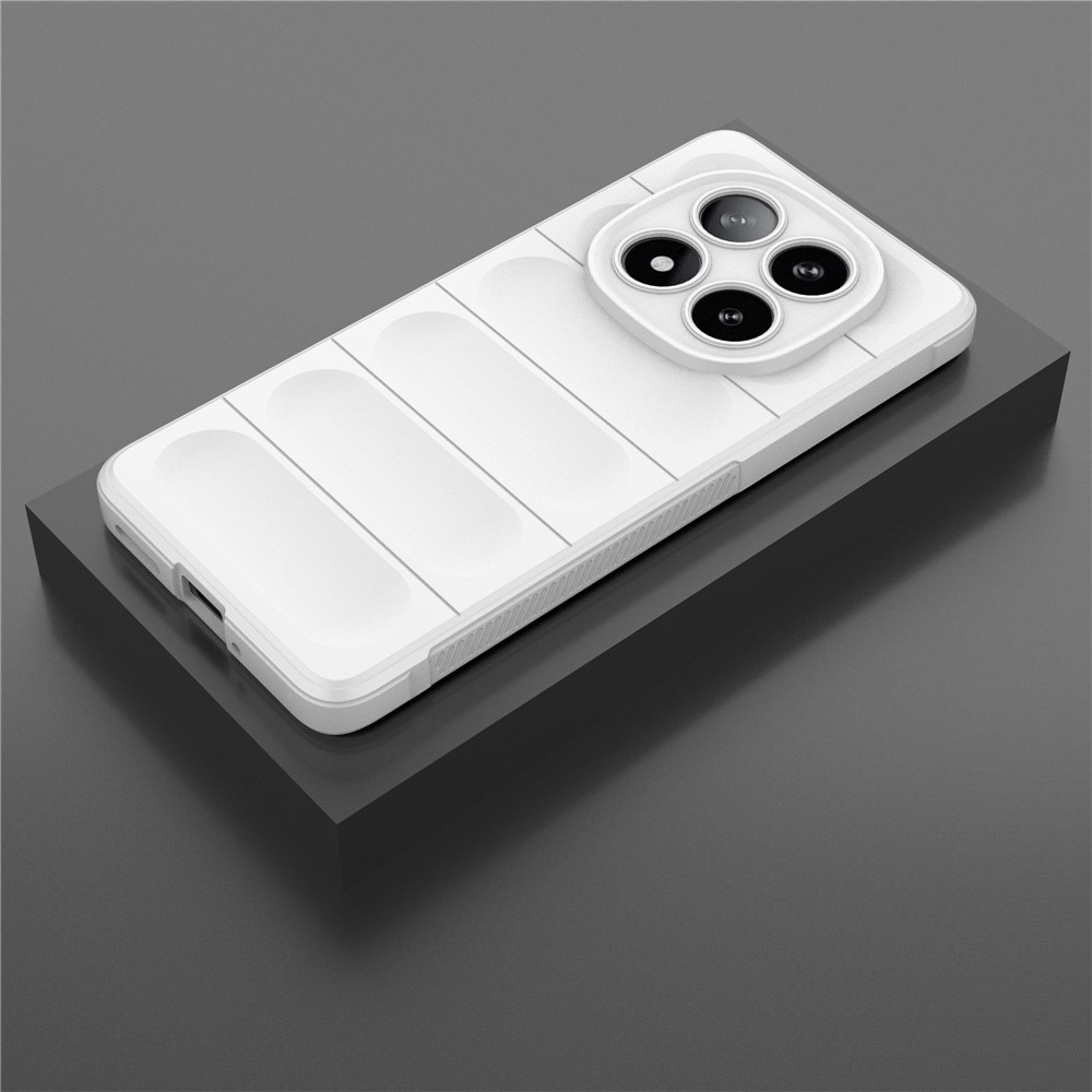 Rugg tartós zselés tok Xiaomi Redmi Note 14 Pro 5G/Poco X7 5G - fehér