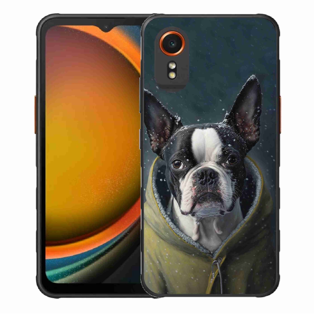 Gél borítás mmCase Samsung Galaxy Xcover 7 készülékhez - bulldog