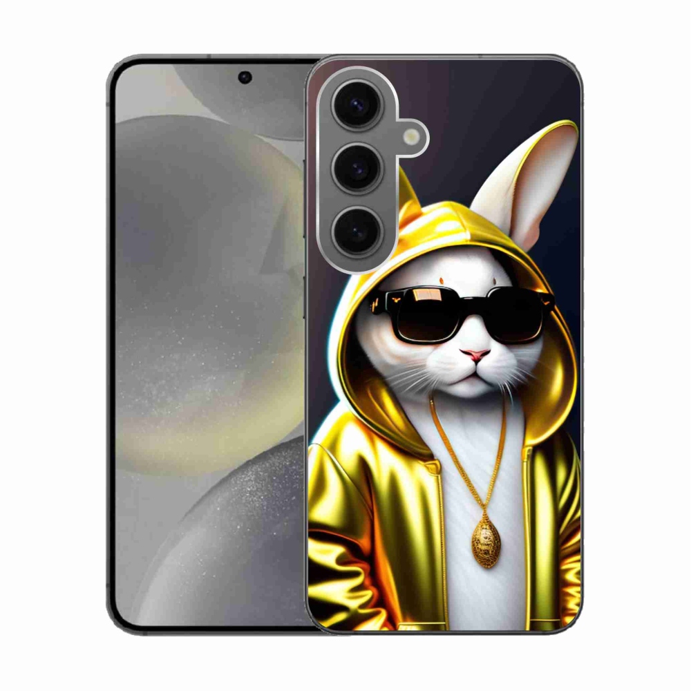 Gél borítás mmCase Samsung Galaxy S24 készülékhez - cat boss