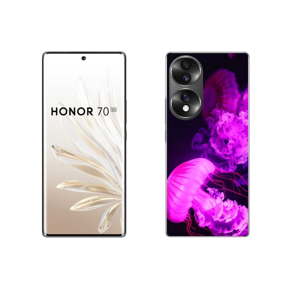 Zselés borító mmCase a Honor 70-hez - medúza 1