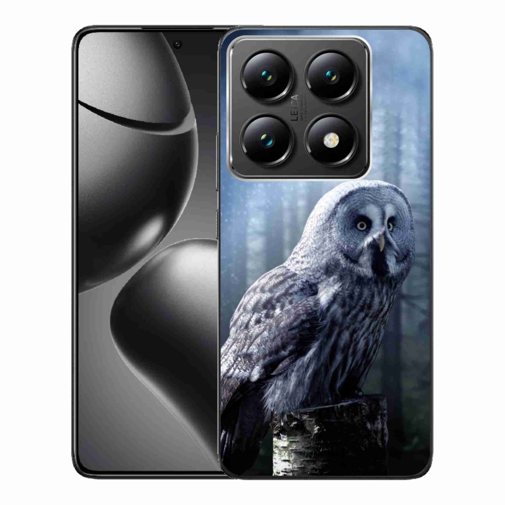Gél borítás mmCase a Xiaomi 14T Pro számára - bagoly