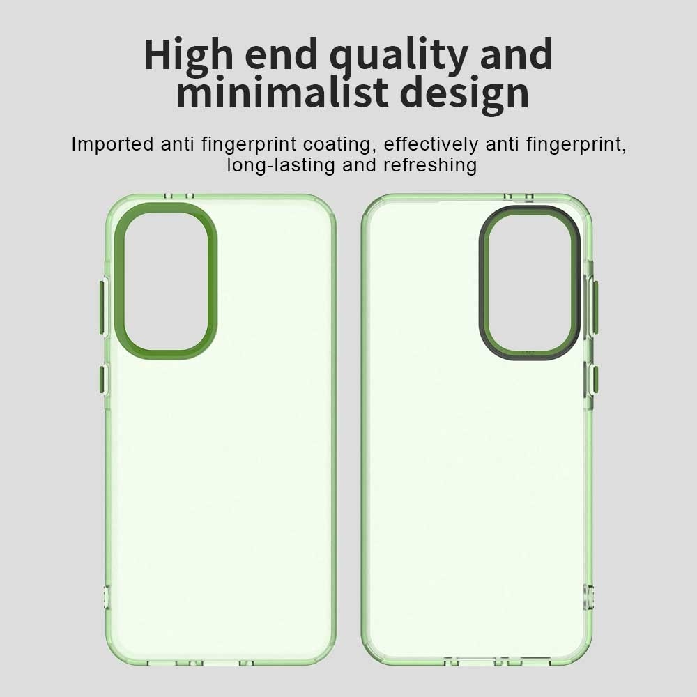 Candy matt zselés tok Samsung Galaxy A36 5G/A56 5G - zöld színben