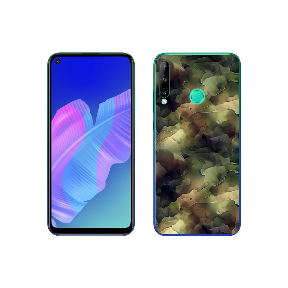 Gél borítás mmCase a Huawei P40 Lite E készülékhez - terepszínű minta 10