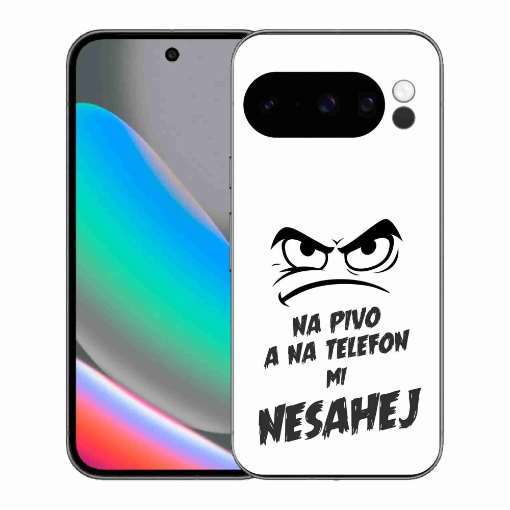 Gél borítás mmCase a Google Pixel 10 Pro számára - sör motívum 2 fehér háttér