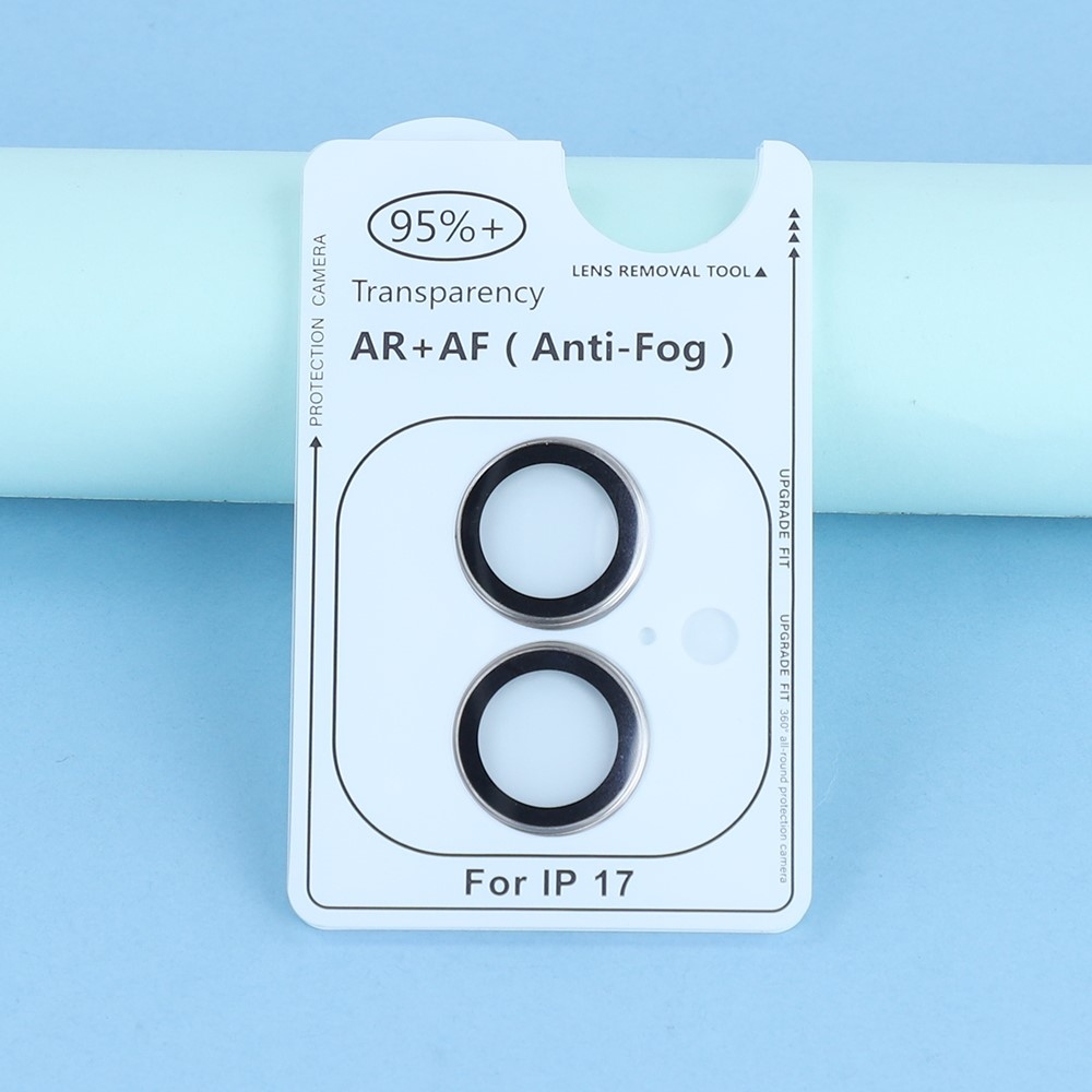 Ultra HD kamera lencse üveg iPhone 17-hez (különálló szemüveg) - sötétszürke
