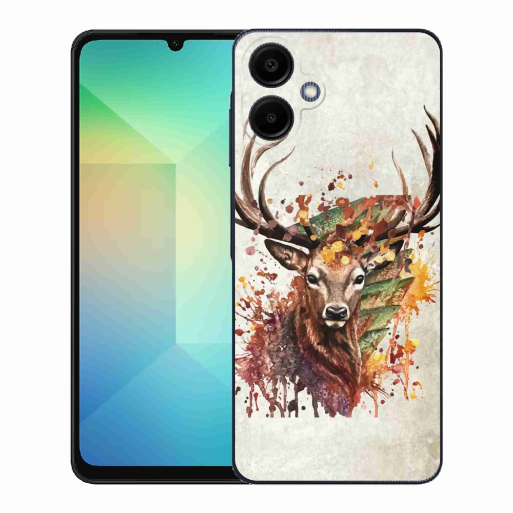 Zselés borítás mmCase Samsung Galaxy A06 4G - szarvas 1