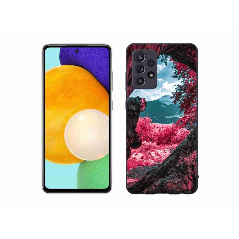 Zselés borítás mmCase Samsung Galaxy A52s 5G - hegyi kilátás