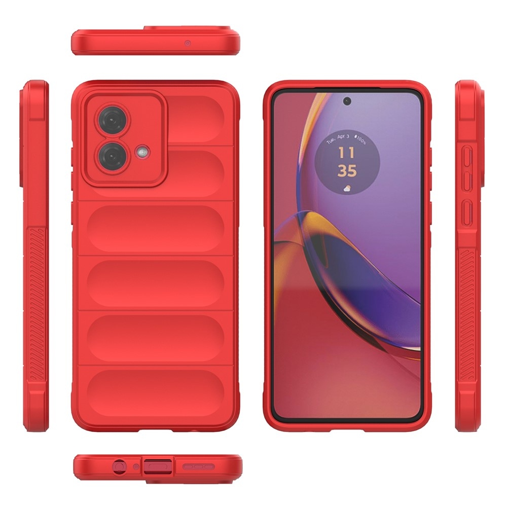 Rugg tartós zselés tok Motorola Moto G84 5G - piros