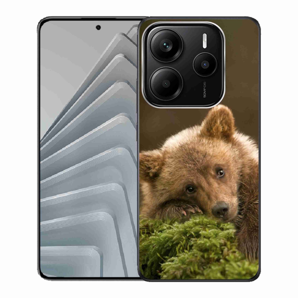 Gél borítás mmCase a Xiaomi Redmi Note 14 5G-hez - medve