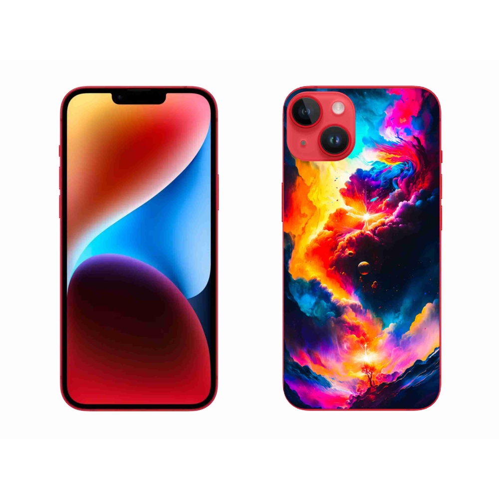 Zselés borítás mmCase iPhone 14 Plus készülékhez - absztrakt motívum