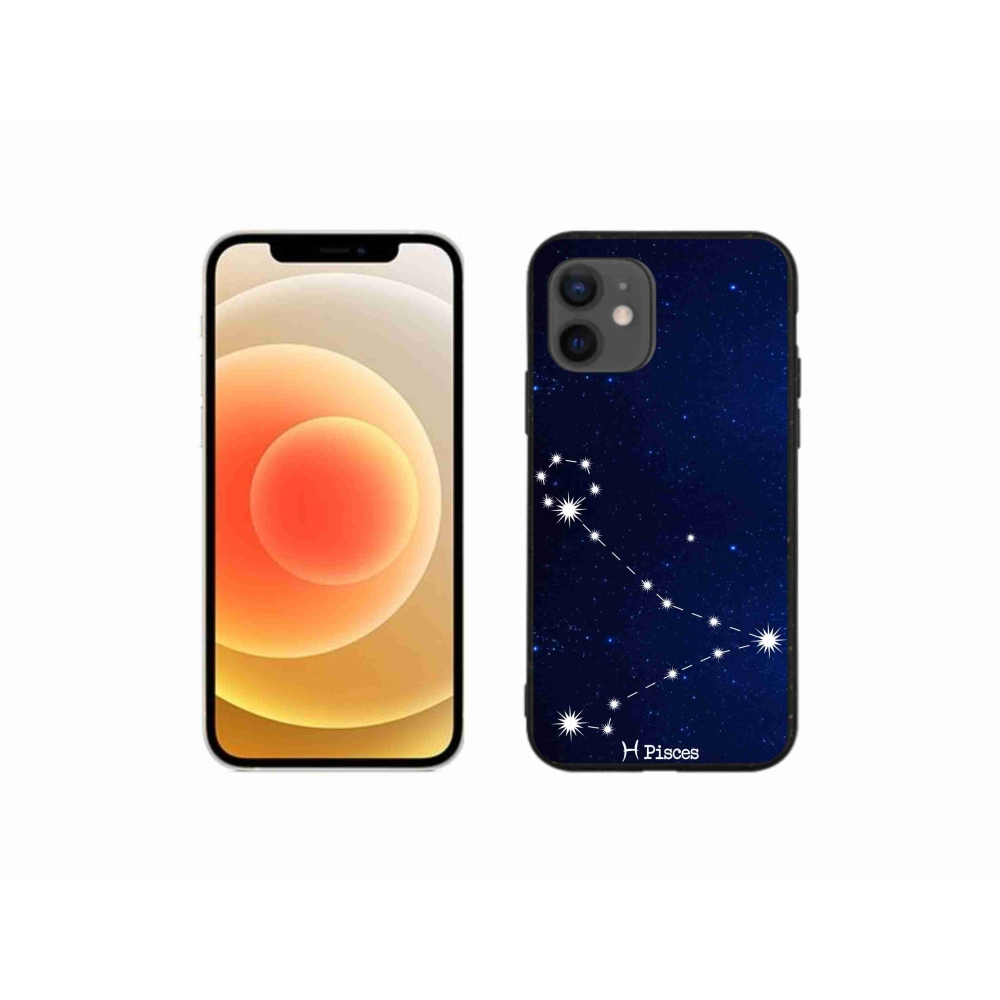 Gél borítás mmCase iPhone 12 mini készülékhez - csillagkép Halak