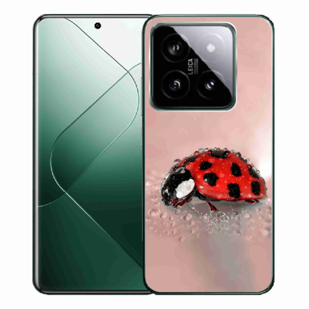 Gél borítás mmCase a Xiaomi 14 Pro-hoz - katicabogár