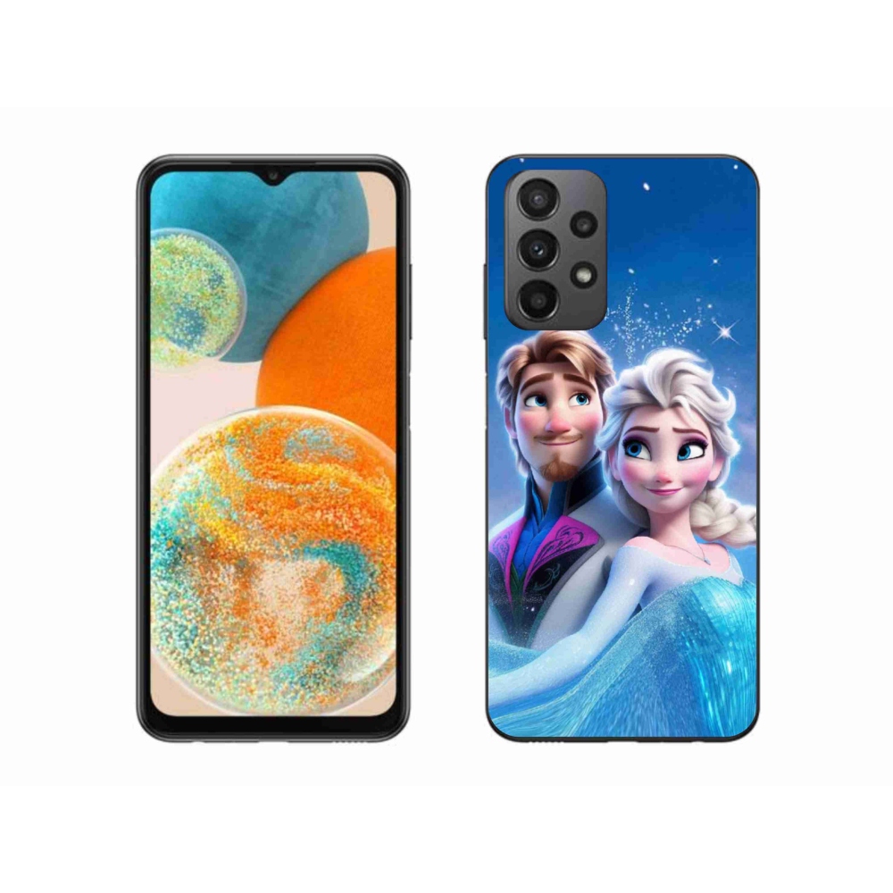 Gél védőburkolat mmCase Samsung Galaxy A23 4G/5G - Ice Kingdom 1