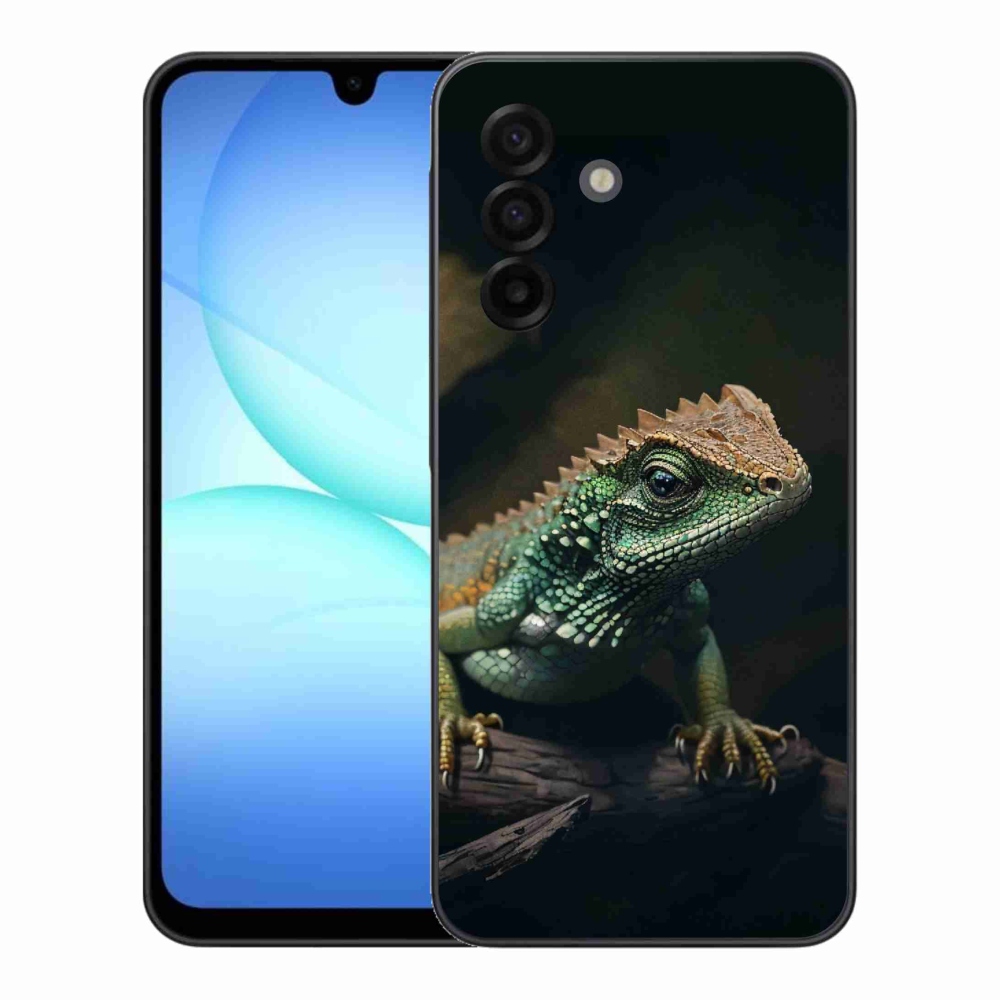 Gél borítás mmCase Samsung Galaxy A17 4G/5G - gyík - Samsung Galaxy A17 4G/5G számára
