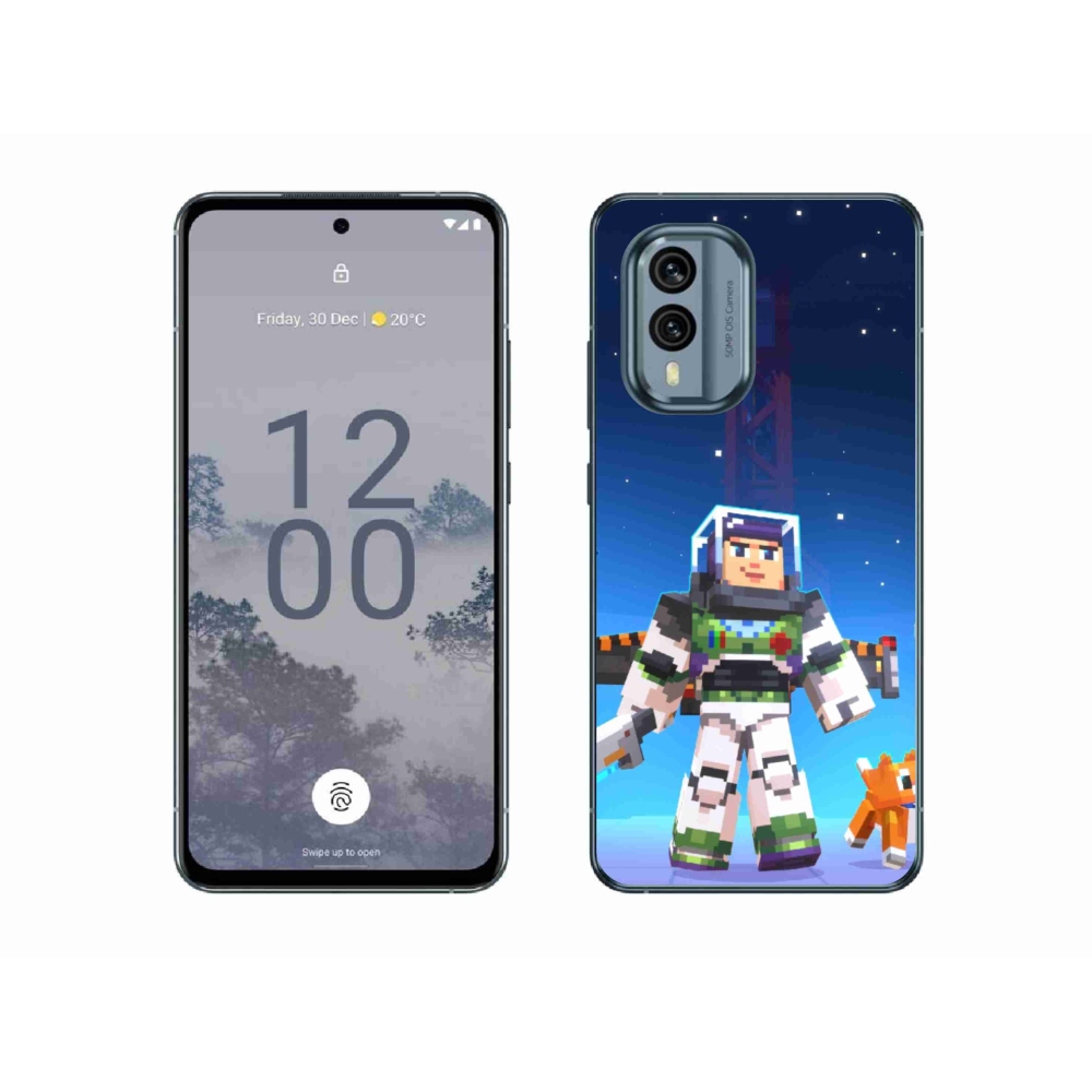 Zselés borítás mmCase a Nokia X30 5G készülékhez - minecraft 2