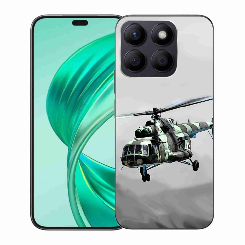 Zselés borítás mmCase a Honor X8b-hez - katonai helikopterhez