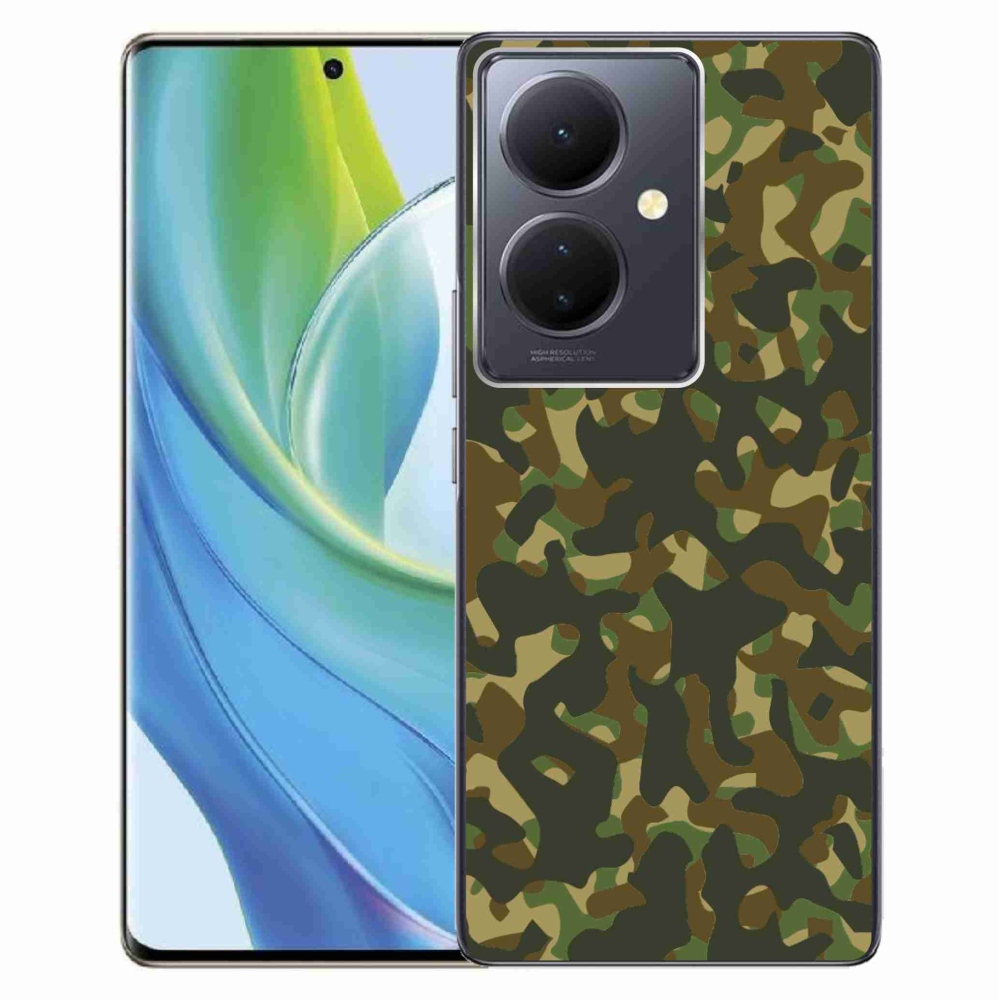 Gél borítás mmCase a Vivo V29 Lite 5G-hez - álcázó minta 1