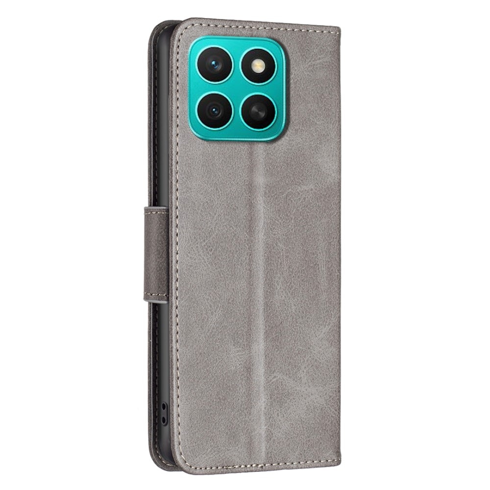 Könyvtáska Honor X8c tokhoz - szürke